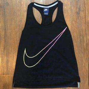 Black Nike workout tank top